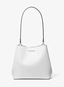 Средняя сумка через плечо Pratt Michael Kors, белый