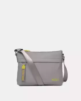 Средняя сумка через плечо с карманами Kcb, серый
