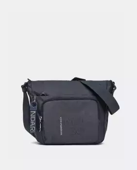 Средняя сумка через плечо с несколькими карманами Mandarina Duck, синий