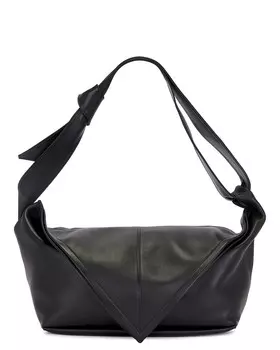 Средняя сумка через плечо Sawyer Bottega Veneta, цвет Black & Silver