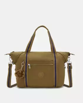 Средняя сумка через плечо (со съемной ручкой) Kipling, зеленый