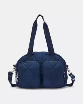 Средняя сумка через плечо (со съемной ручкой) Kipling, синий