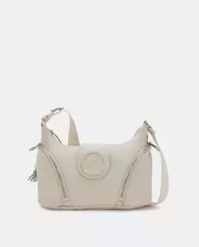 Средняя сумка через плечо (со съемной ручкой) Kipling, бежевый