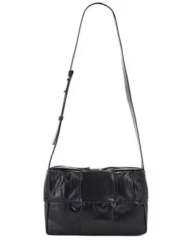 Средняя сумка для фотоаппарата Arco Bottega Veneta, цвет Black & Silver