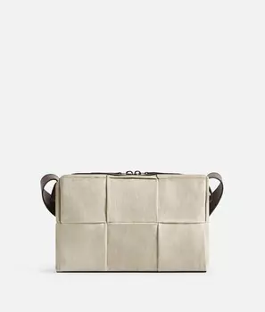 Средняя сумка для фотоаппарата Arco Bottega Veneta, серо-бежевый/кремовый