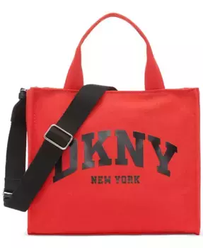Средняя сумка Hadlee Tote DKNY, серебряный