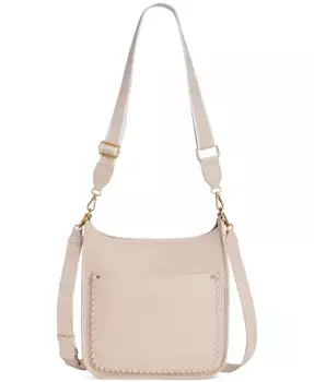 Средняя сумка-кроссбоди с декоративной строчкой Whipstitch Style & Co, белый