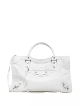 Средняя сумка Le City Balenciaga, белый