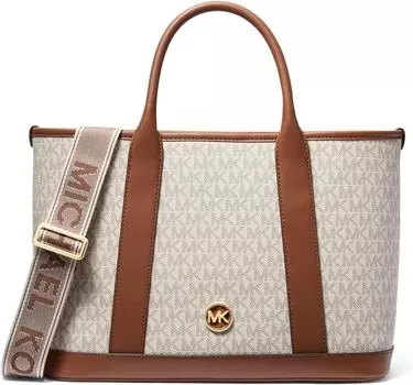 Средняя сумка Luisa MICHAEL Michael Kors, цвет Vanilla/Luggage