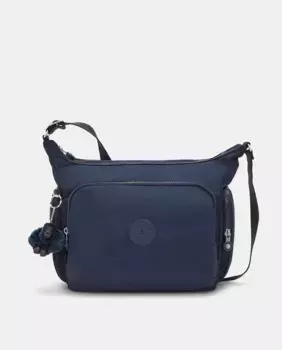Средняя сумка на плечо с регулируемой ручкой Kipling, тёмно-синий