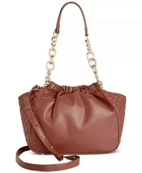 Средняя сумка-портфель Kemah на цепочке I.N.C. International Concepts, черный