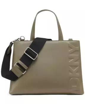 Средняя сумка-портфель Tinsley DKNY, зеленый