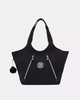 Средняя сумка с передними карманами Kipling, черный