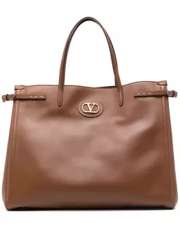 Средняя сумка-тоут Antibes от Valentino Garavani, коричневый