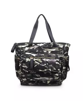 Средняя сумка-тоут «Благодарность» SOL AND SELENE, зеленый