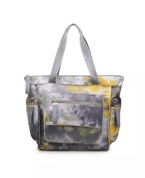 Средняя сумка-тоут «Благодарность» SOL AND SELENE, желтый