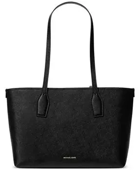 Средняя сумка-тоут Charlie с небольшим чехлом на молнии Michael Kors, черный