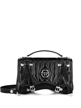Средняя сумка-тоут Hexagon Philipp Plein, черный