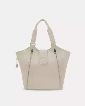 Средняя сумка-тоут Kipling, бежевый