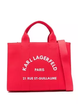Средняя сумка-тоут Rue St-Guillaume Karl Lagerfeld, красный