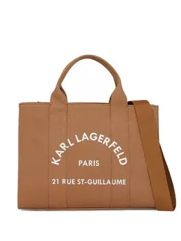 Средняя сумка-тоут Rue St-Guillaume от Karl Lagerfeld, коричневый