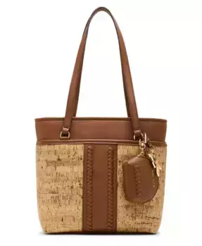 Средняя сумка-тоут с декоративной строчкой Whipstitch Anne Klein, мультиколор