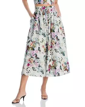 Средняя юбка Seina L'AGENCE, белый