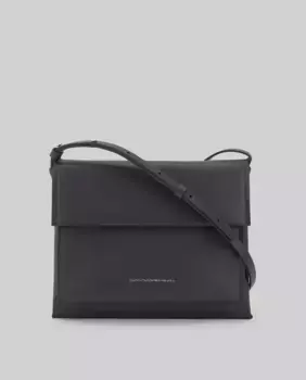 Средняя женская сумка через плечо с клапаном Adolfo Dominguez, серый