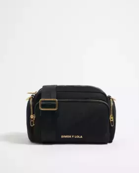 Средняя женская сумка через плечо с множеством карманов Bimba y Lola, черный