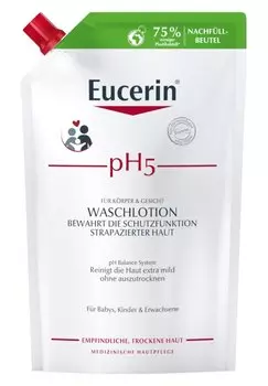 Средства для очищения лица WASCHLOTION PH5 HAUTSCHUTZ, DUSCHGEL FR EMPFINDLICHE HAUT Eucerin
