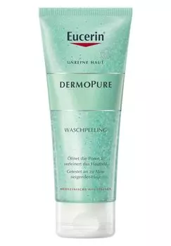 Средства для очищения лица WASCHPEELING DERMOPURE BEI UNREINER HAUT, FFNET DIE POREN Eucerin