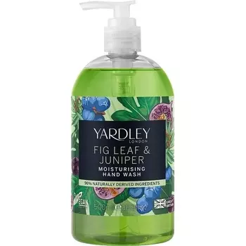 Средство для мытья рук Deluxe с инжирным листом и можжевельником, 500 мл, Yardley London
