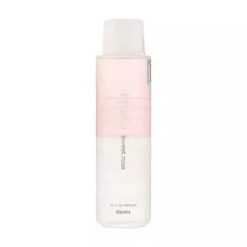 Средство для снятия макияжа с губ и глаз, 100 мл A'PIEU, Mineral Sweet Rose Lip & Eye Remover