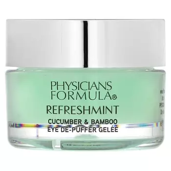 Средство для снятия отечности глаз Physicians Formula Refreshmint Cucumber & Bamboo Gelee Refresh, 12,8 г