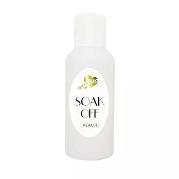 Средство для удаления Soak Off Remover 100 мл Peach Mylove, SUNFLOWER
