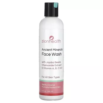 Средство для умывания лица Zion Health Ancient Minerals, 8 жидких унций (240 мл)
