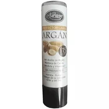 Средство для защиты губ с арганой и Spf15, Nurana