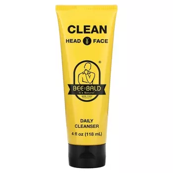 Средство очищающее Bee Bald Clean для головы и лица, 118 мл