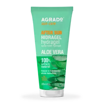 Средство после загара hidragel aloe vera after sun Agrado, объем 200 мл