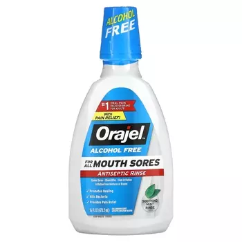 Средство успокаивающее Orajel Antiseptic Rinse с мятой