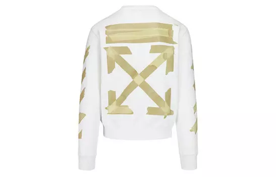 Ss20 Толстовка мужская белая Off-White, белый