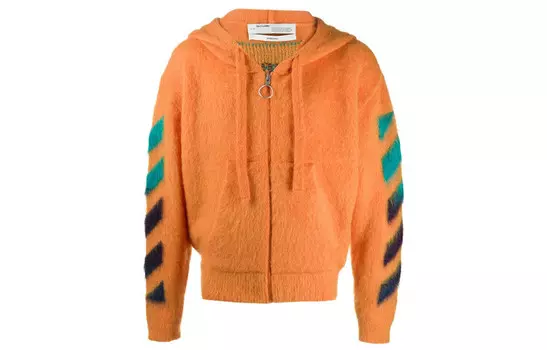 Ss20 Трикотаж мужской оранжевый Off-White, оранжевый
