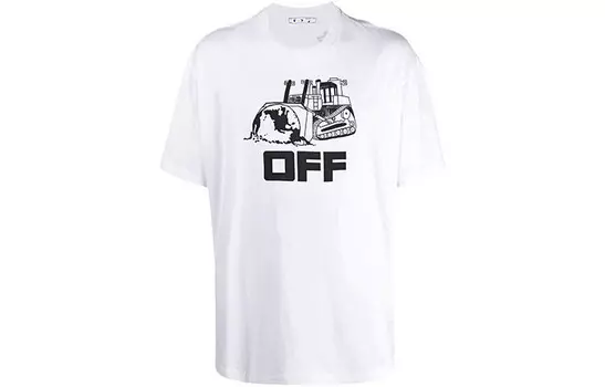 SS21 Футболка мужская белая Off-White, белый