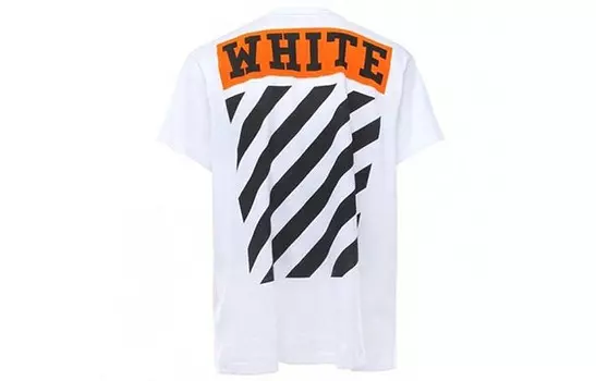 SS21 Футболка мужская белая Off-White, белый