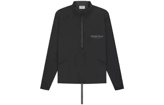 SS21 Куртка унисекс черная Fear Of God Essentials, черный