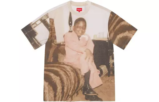 SS21 Неделя 1 Biggie Топ из однотонной ткани многоцветный Supreme, цвет Coffee