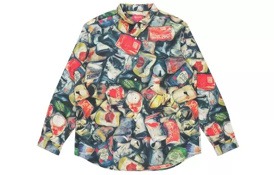 SS21 Рубашка унисекс многоцветная Supreme, цвет Multicolor