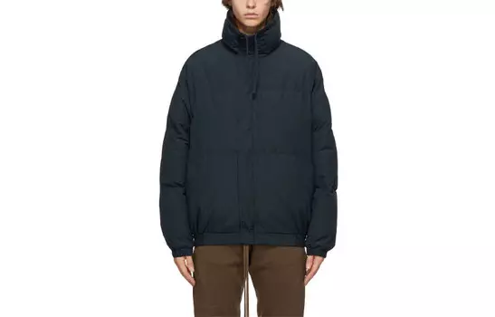 SS21 Стеганая куртка мужская синяя Fear Of God Essentials, синий
