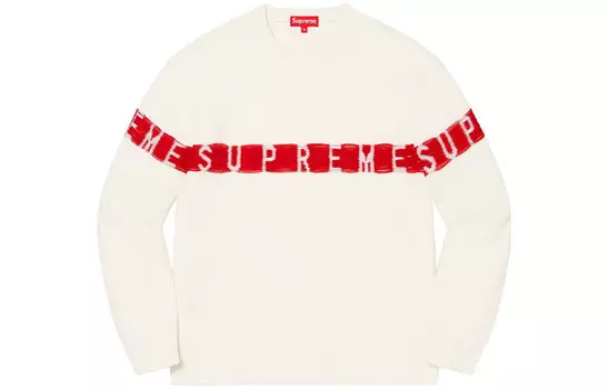 SS21 Свитер унисекс Supreme, белый