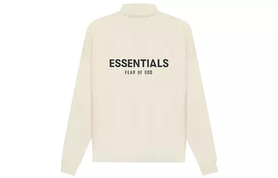 SS21 Толстовка унисекс кремового цвета Fear Of God Essentials, кремовый